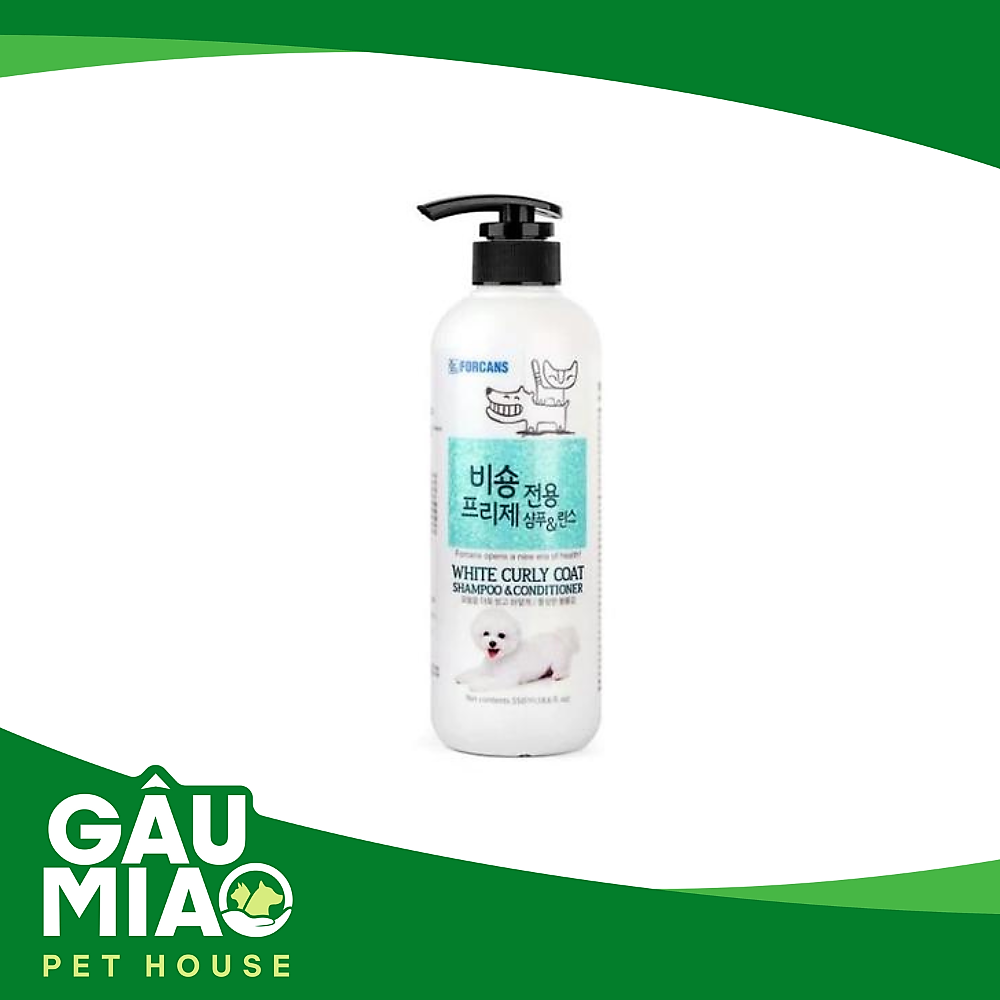 Forbis White Curly Coat 550ml