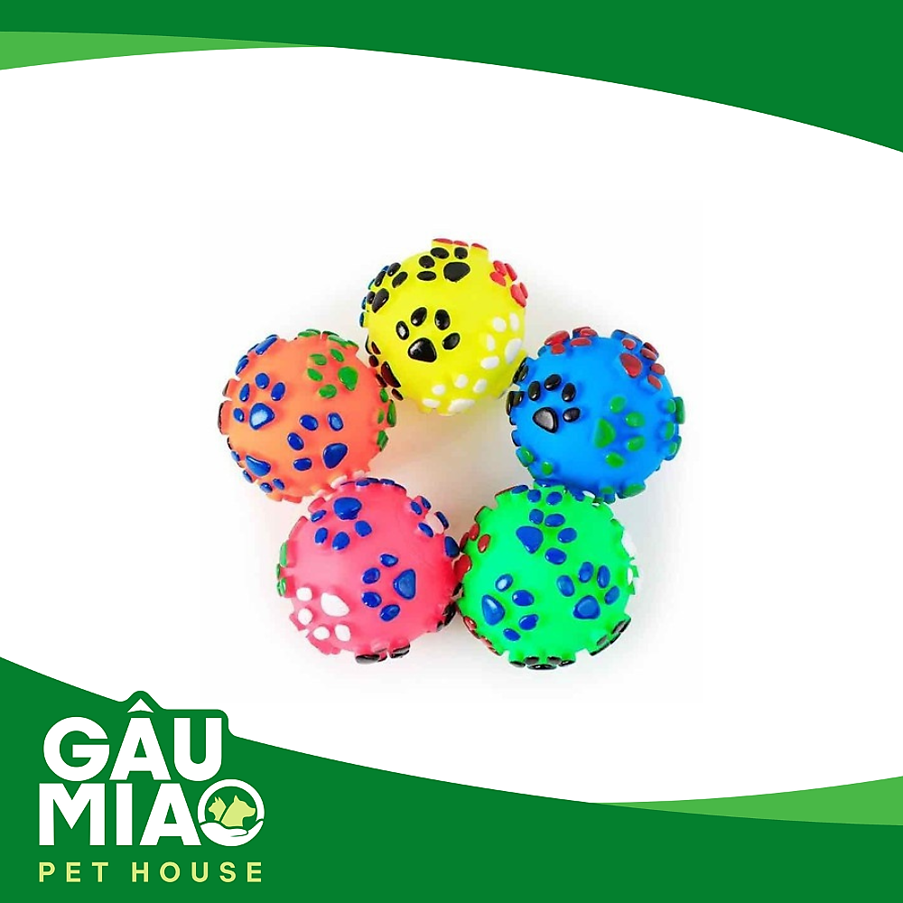 Đồ chơi banh dấu chân 6cm JJFD1791