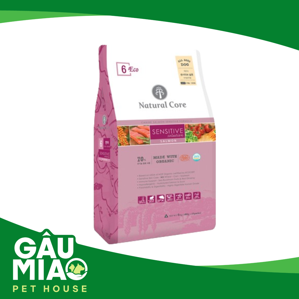 Natural  Core Organic Dog Food Sensitive Salmon