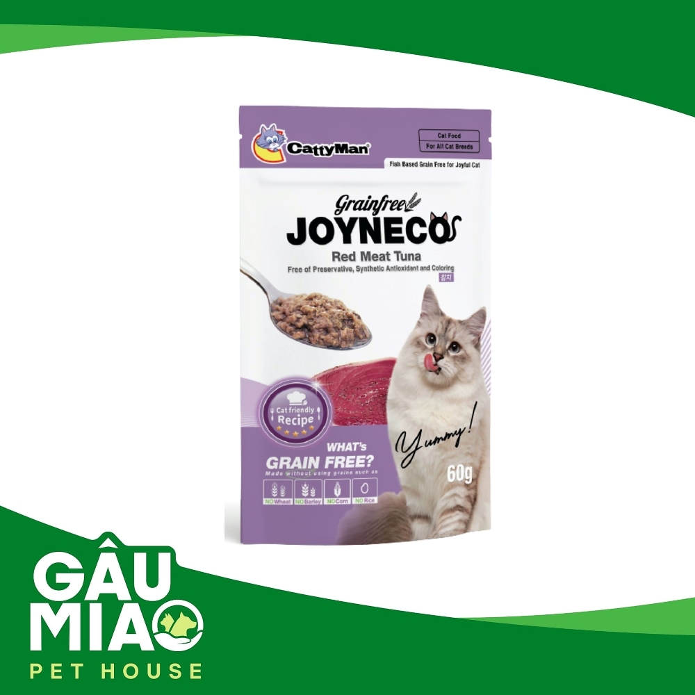CattyMan JOYNECO - Túi cá ngừ cho mèo 60g