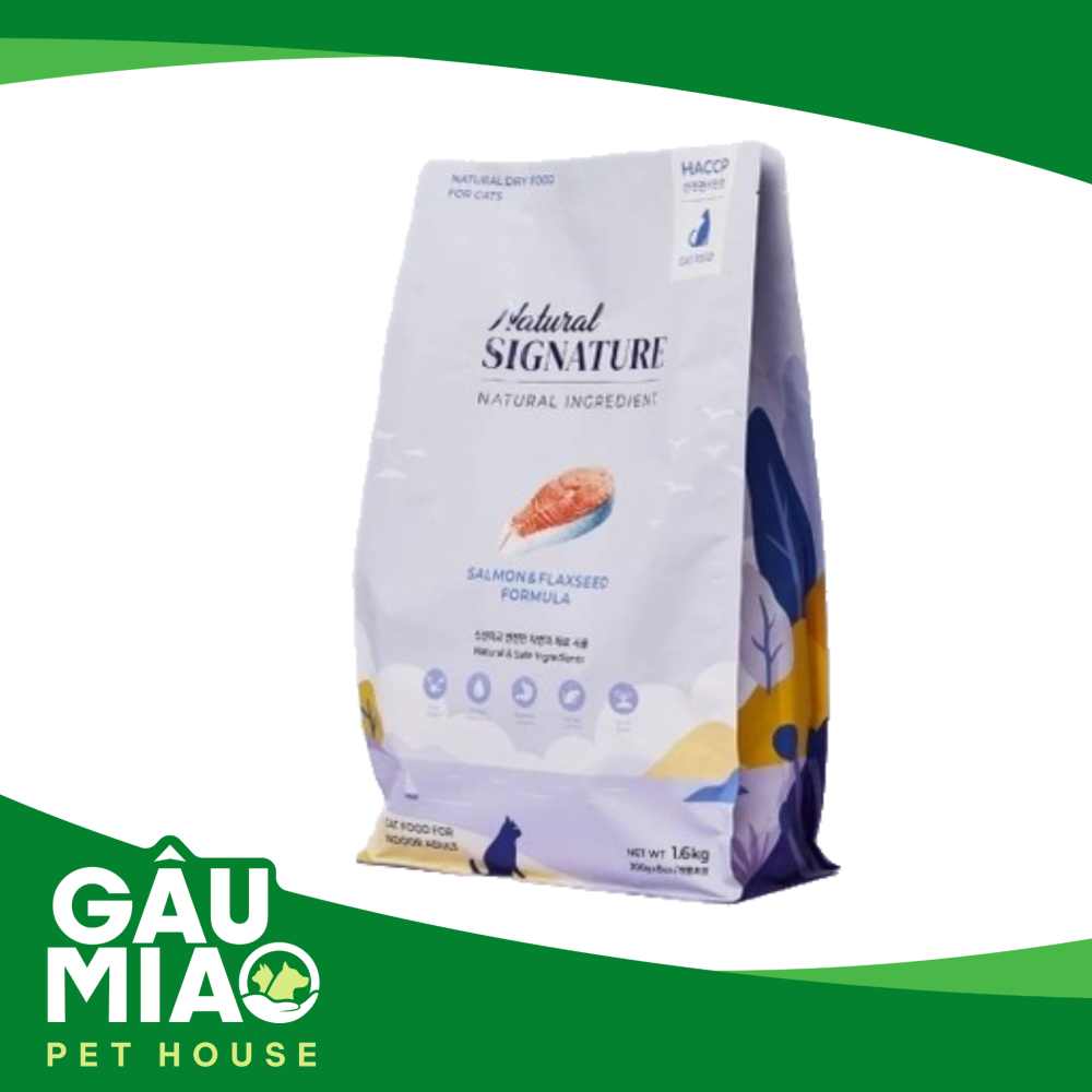 Natural Signature Cat Salmon & Flaxseed