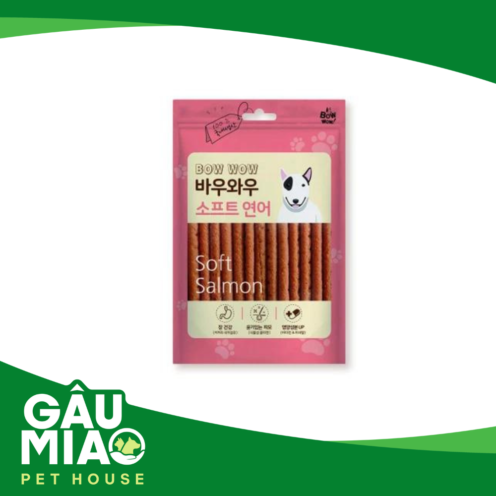 Bowwow Cá hồi que cho chó