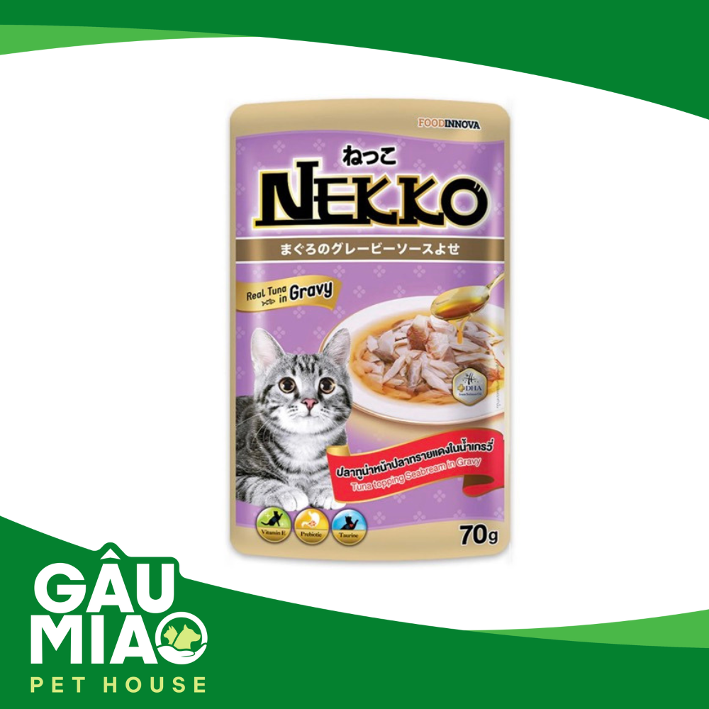 Nekko Pate cho mèo gói 70g