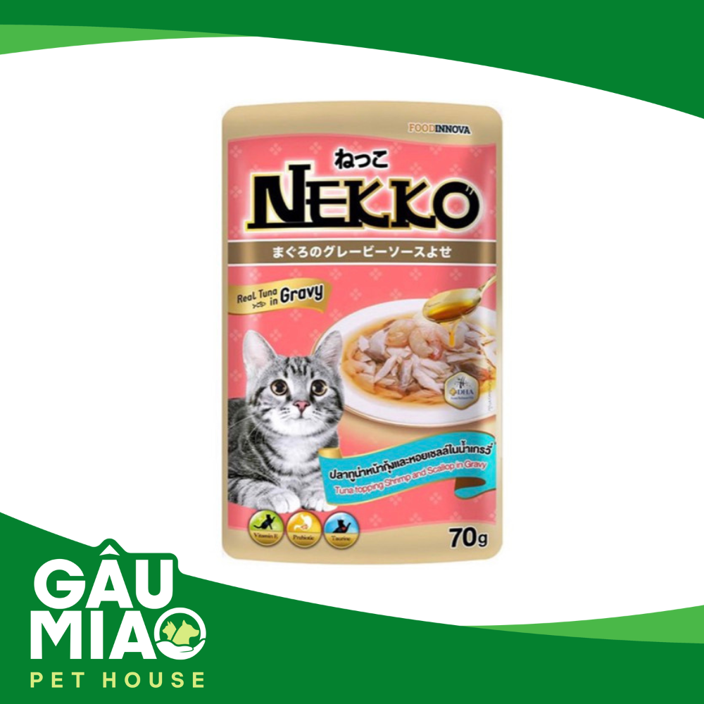 Nekko Pate cho mèo gói 70g