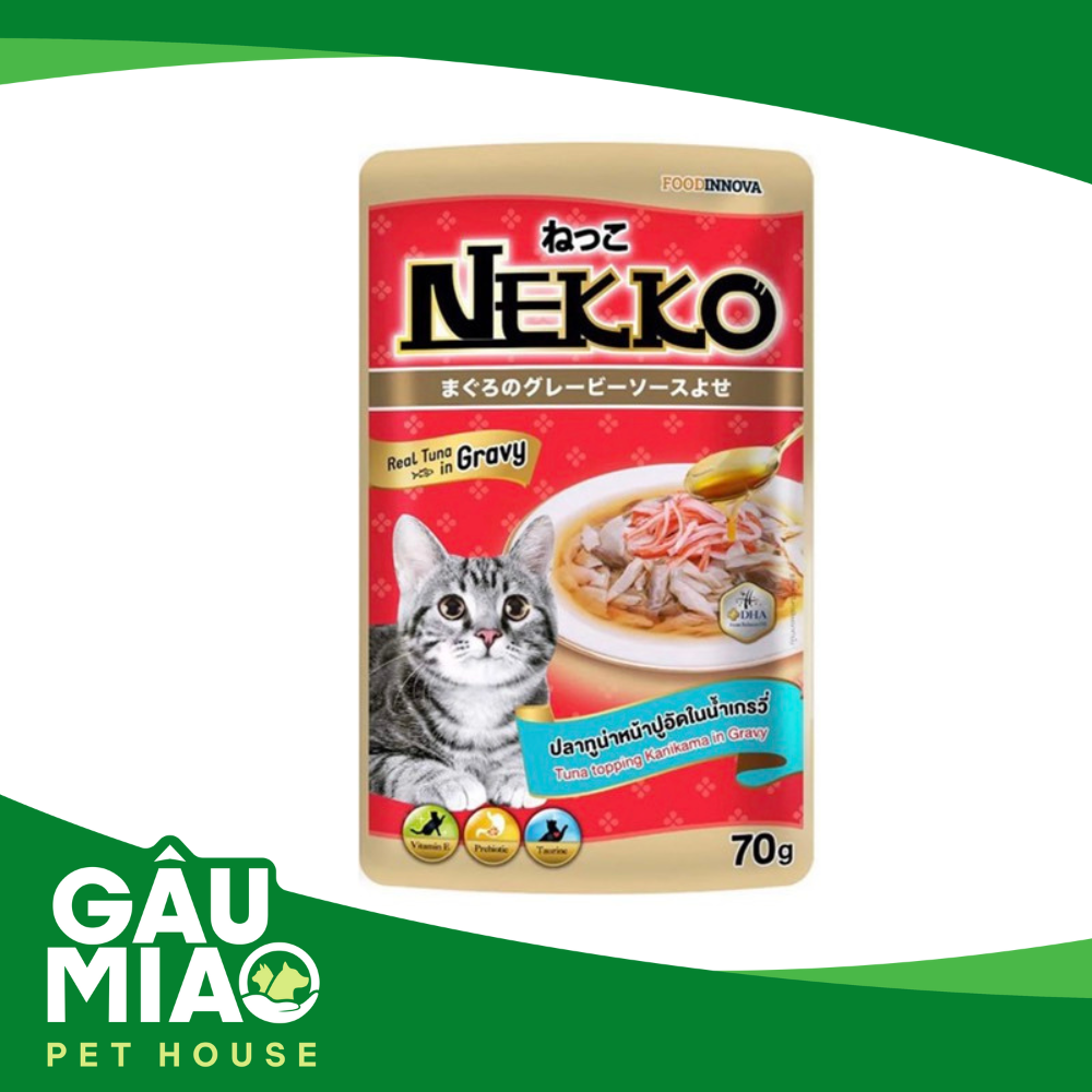 Nekko Pate cho mèo gói 70g