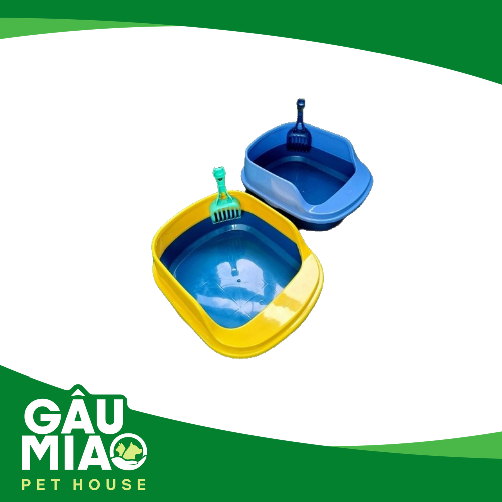 Thùng vệ sinh mèo lớn TD353 48*40*21cm