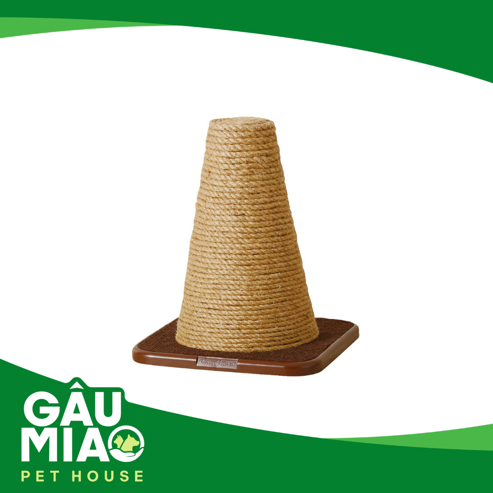 CattyMan Trụ tam giác mèo cào 31x36x31cm