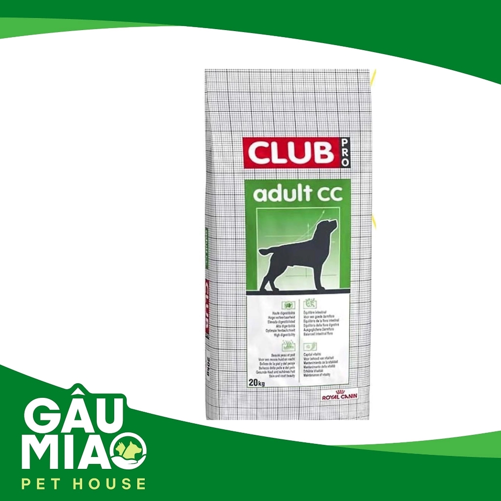 Royal Canin Pro Club Adult CC 20kg | Gâu Miao Pet House