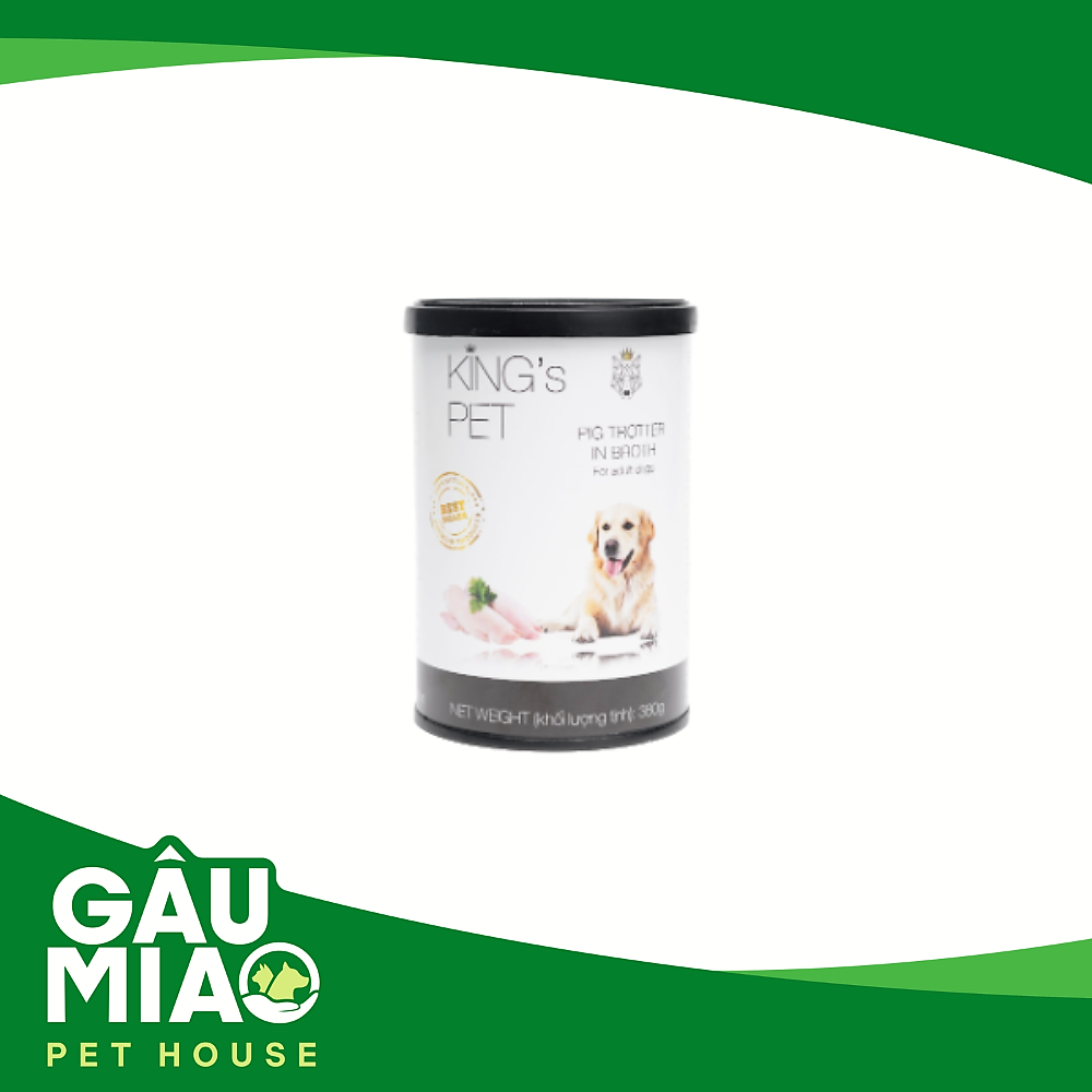 King's Pet Giò heo hầm nước dùng-380g