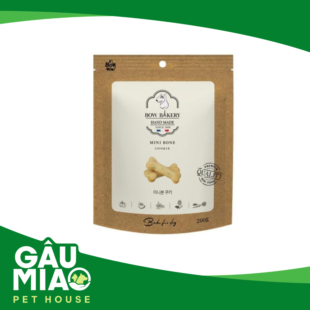 Bowwow-Bách Cookies Yến Mạch 200g