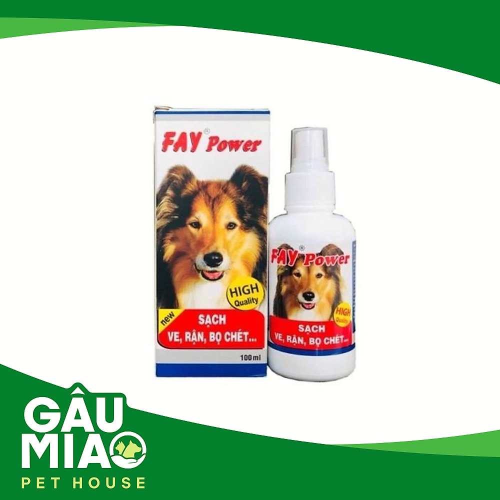 Xịt trị ve Fay Power 100ml
