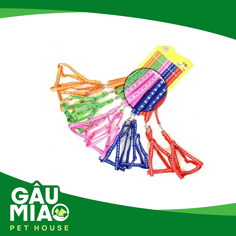 Bộ dắt+yếm HK Bull Dog