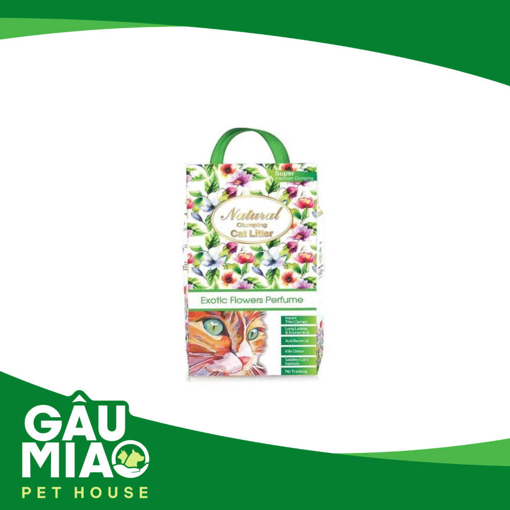 Indian Cat Litter - Cát vệ sinh cho mèo túi 7.5kg