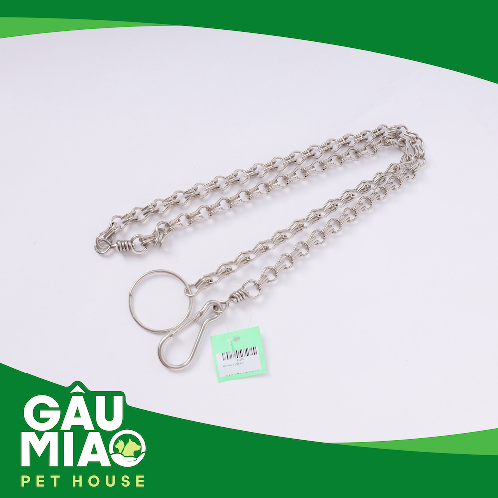 Xích móc inox 1 móc dài 1.5m