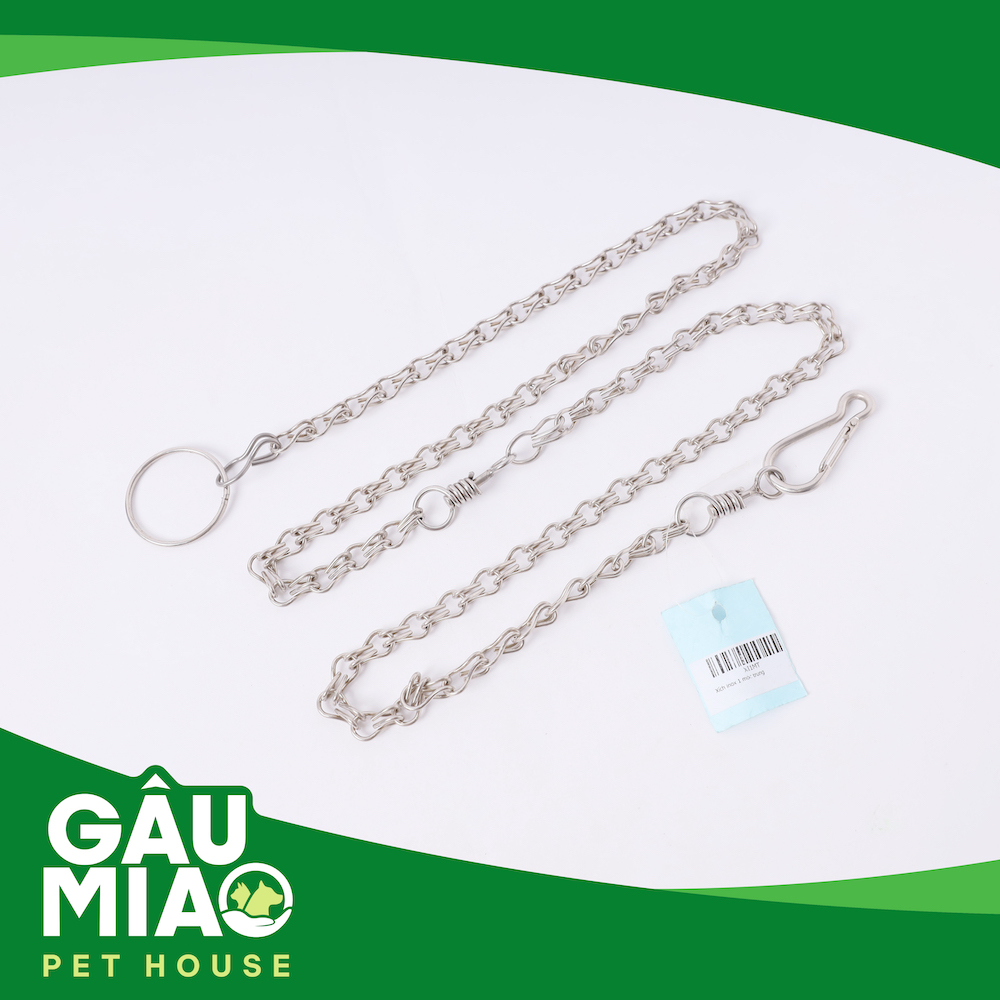 Xích móc inox 1 móc dài 1.5m