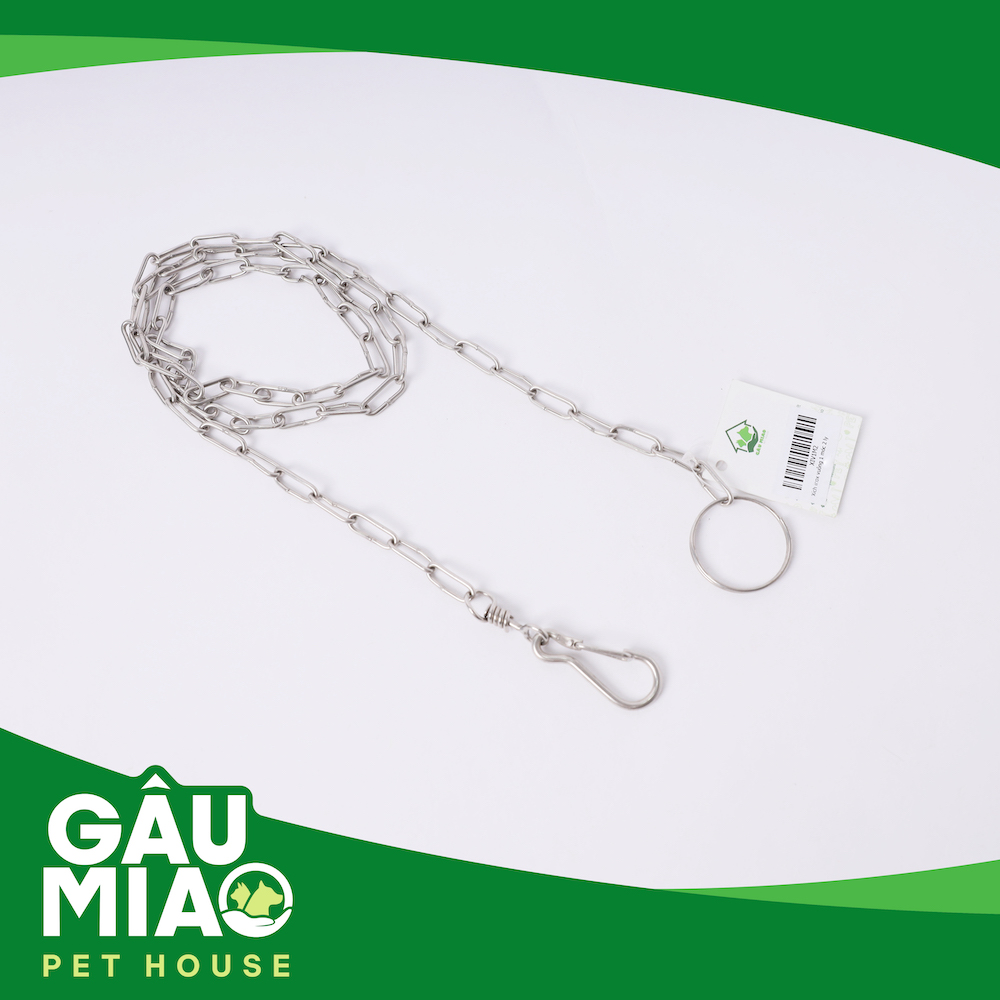 Xích vuông inox 1 móc dài 1.5m