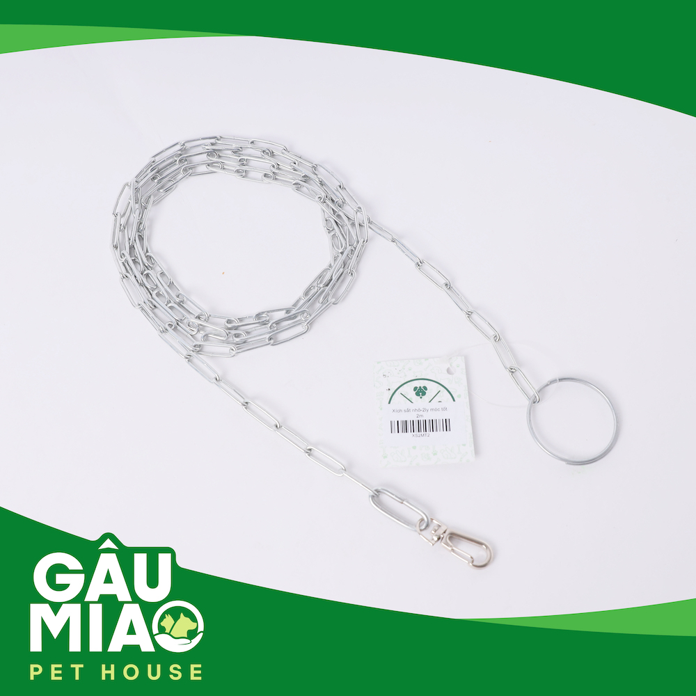 Xích sắt nhỏ-2ly móc tốt 2m