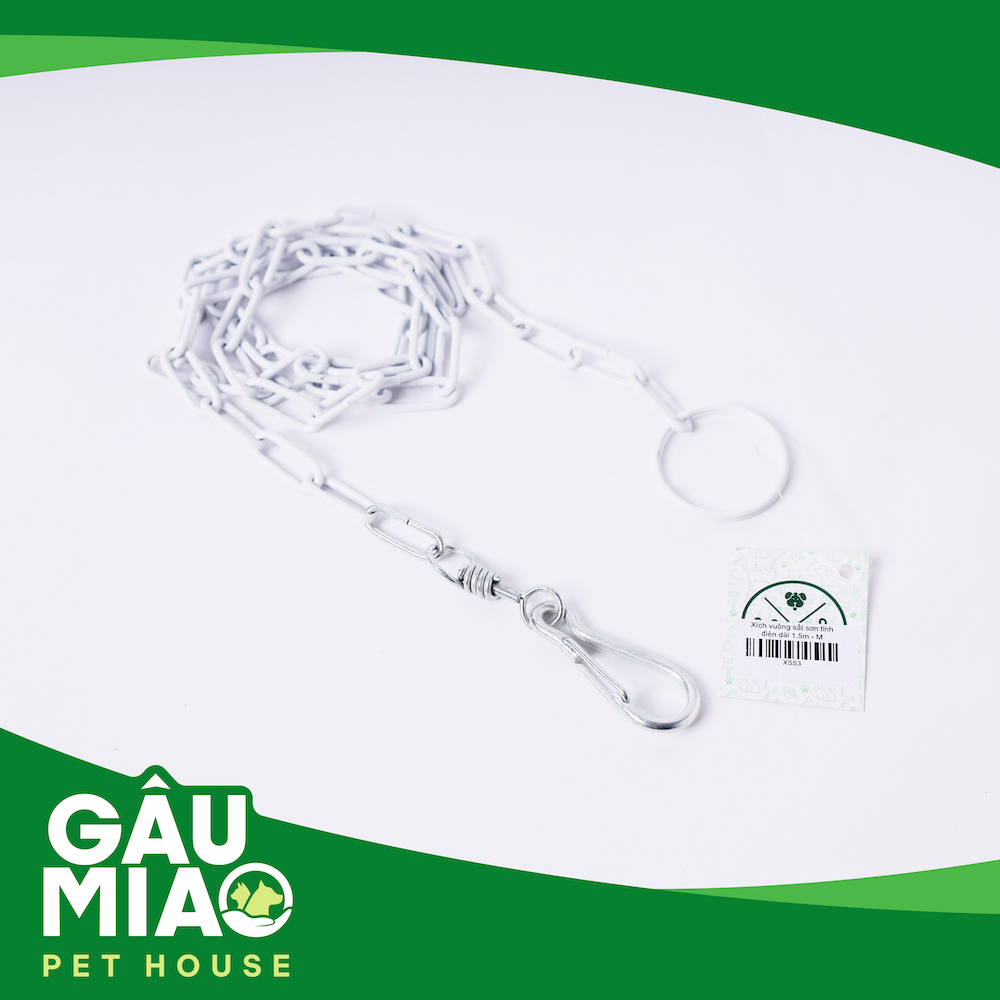 Xích vuông sắt sơn tĩnh điện dài 1.5m