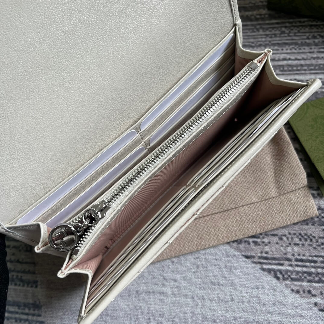 GG Blondie Long Wallet