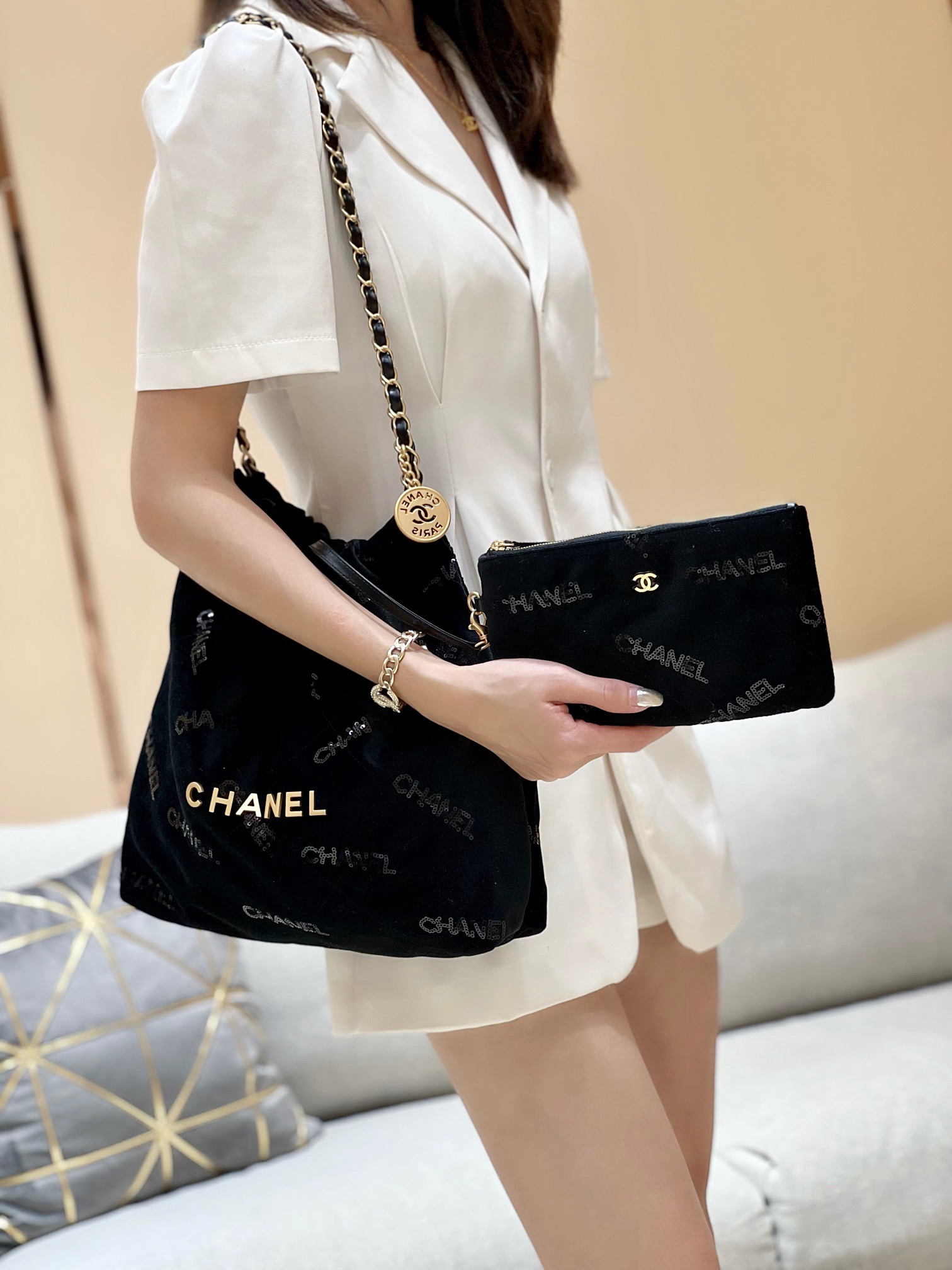 CC 22 Bag Tweed
