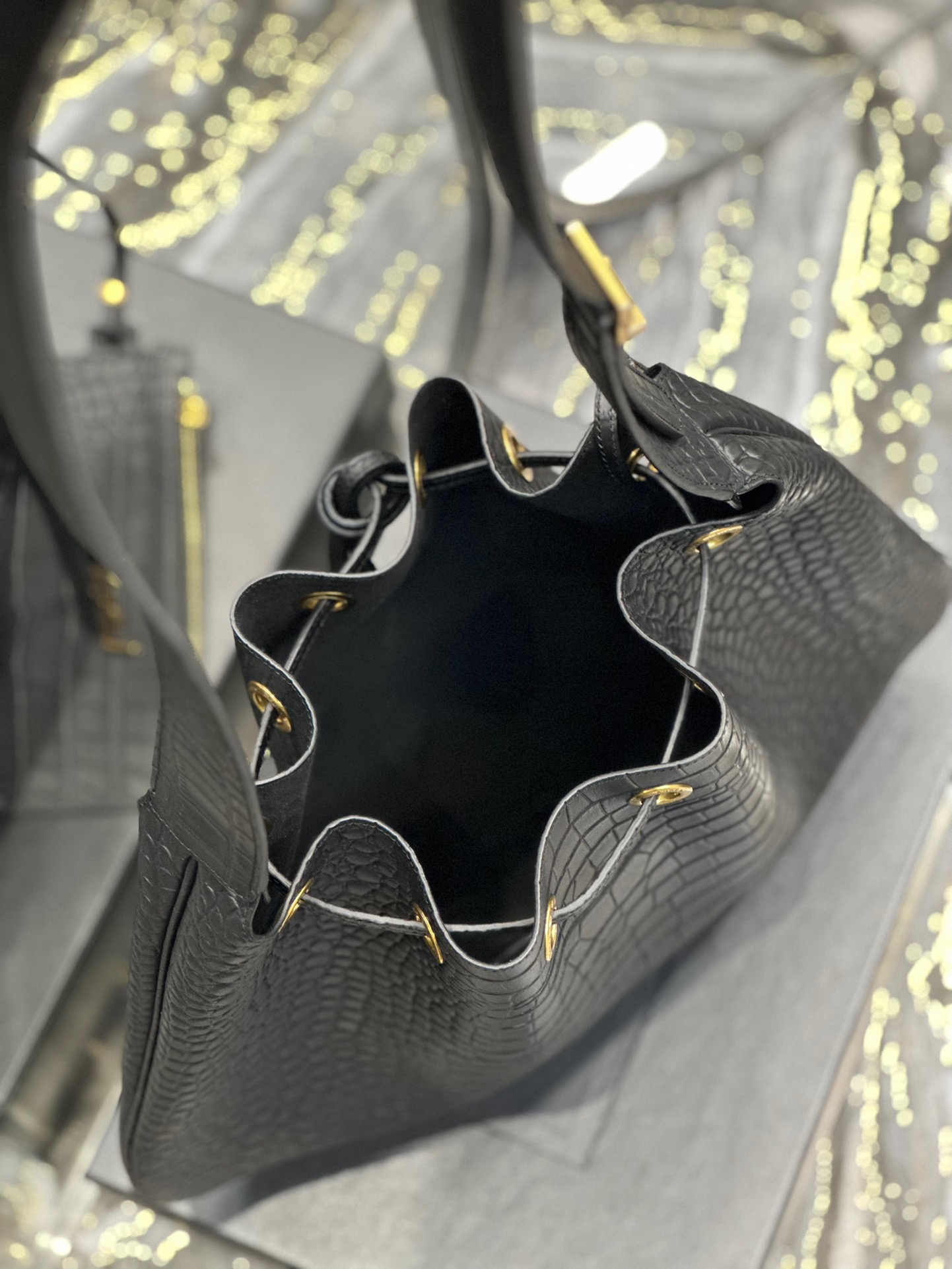 YSL Flat Hobo