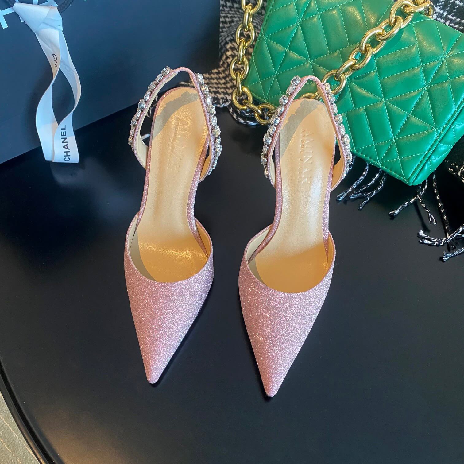 Amina Muaddi Heels