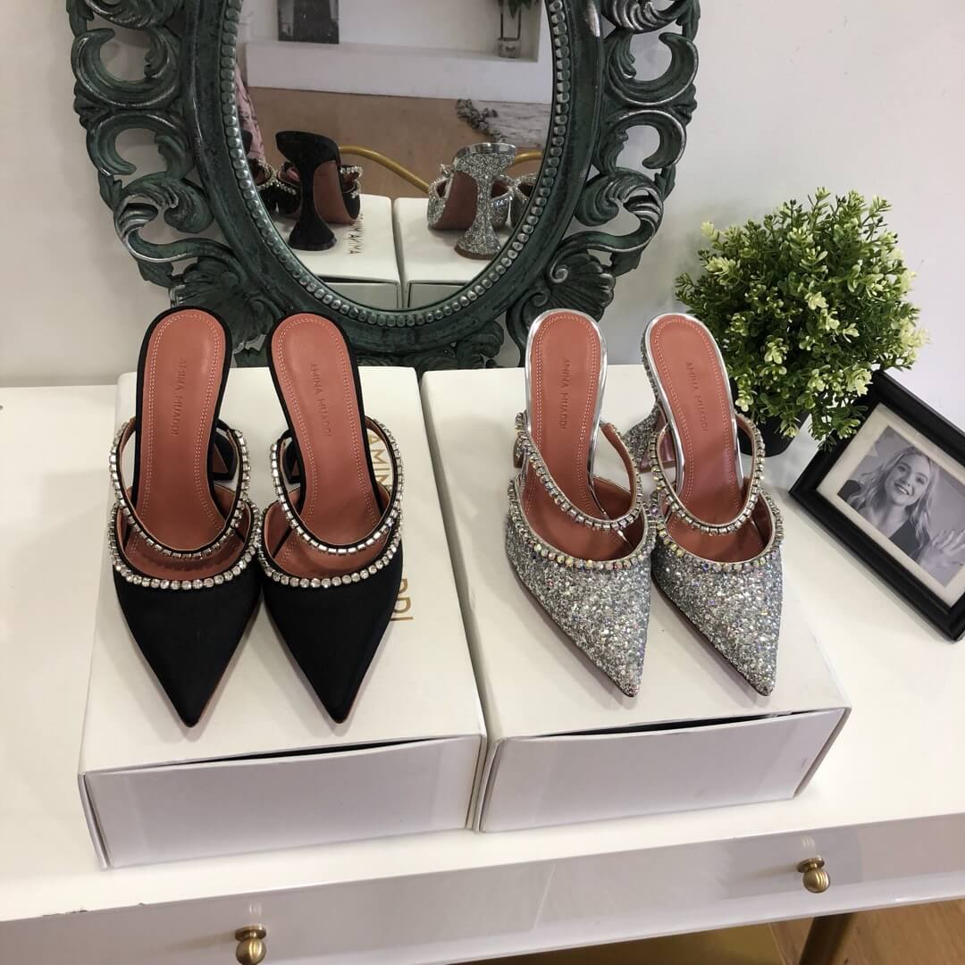 Amina Muaddi Heels