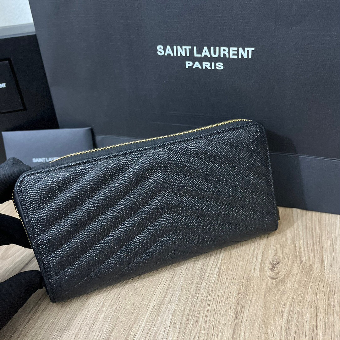 YSL Zippy Wallet