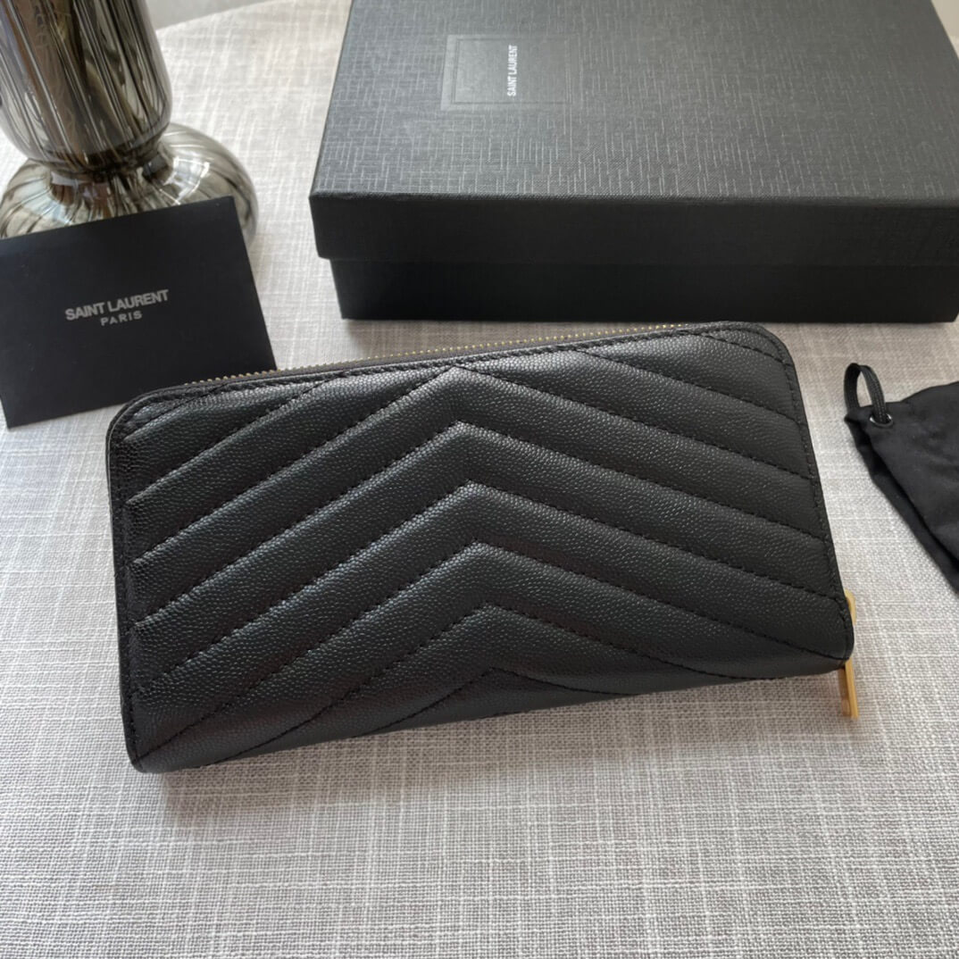 YSL Zippy Wallets 358094