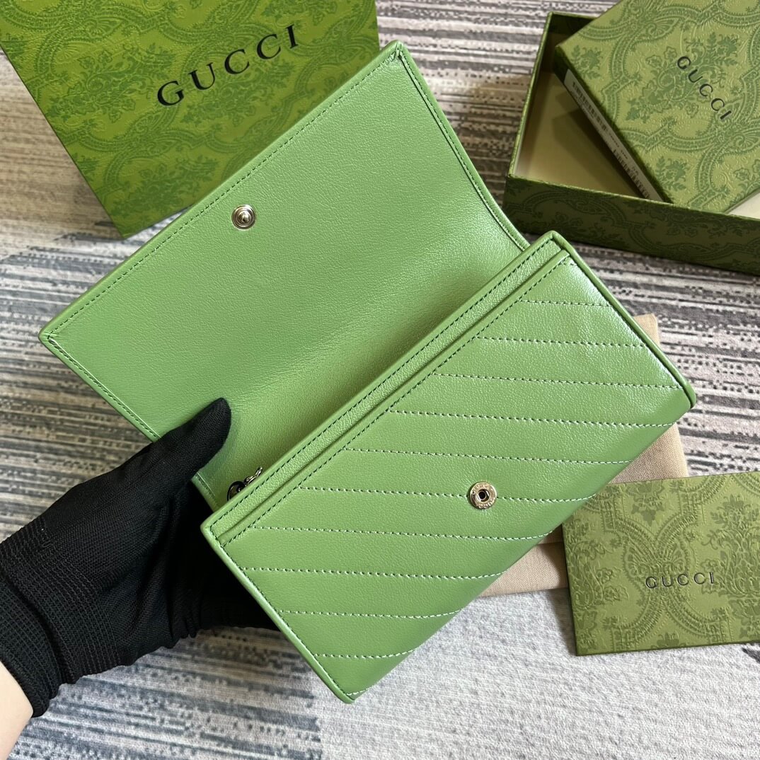 GG Blondie Long Wallet