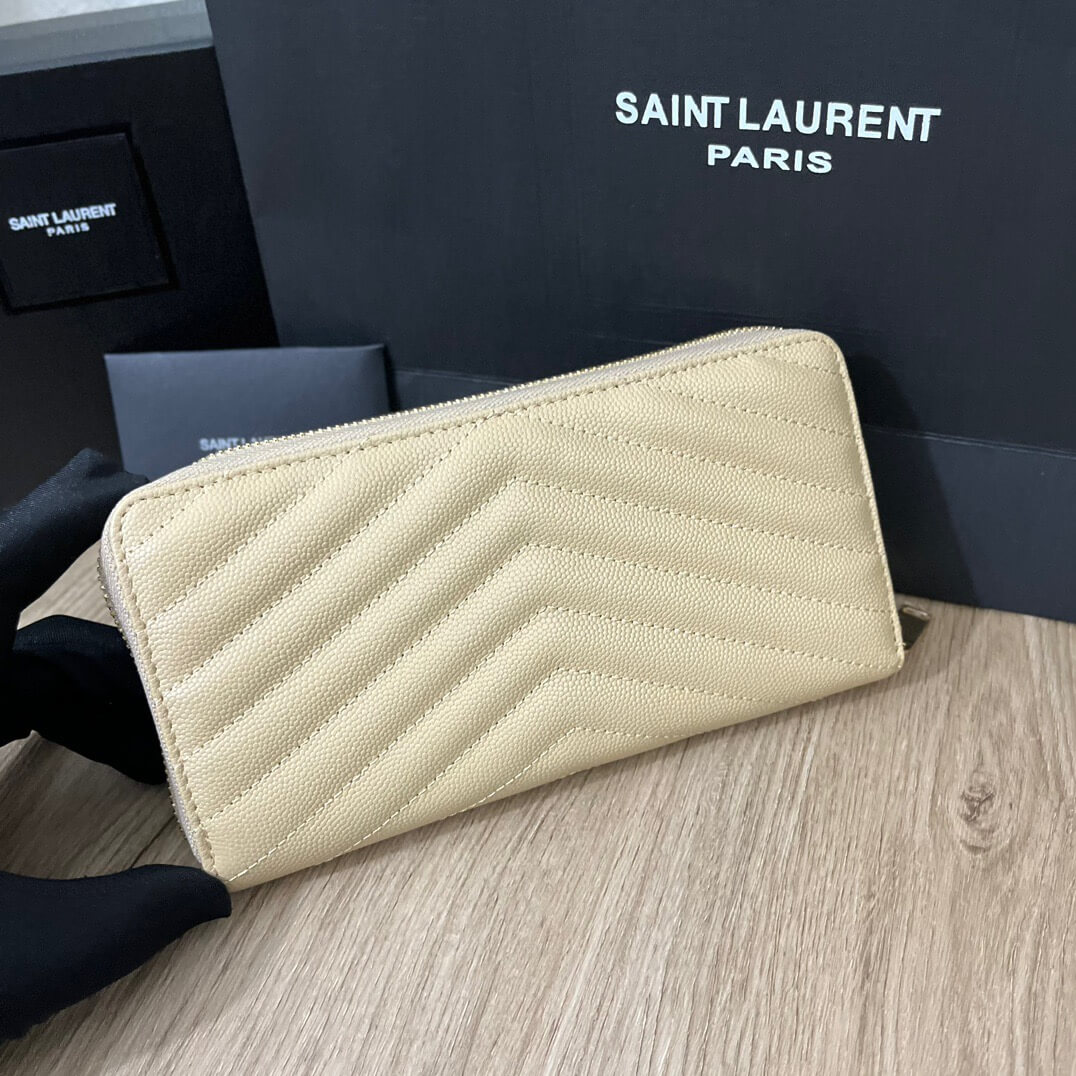 YSL Zippy Wallet