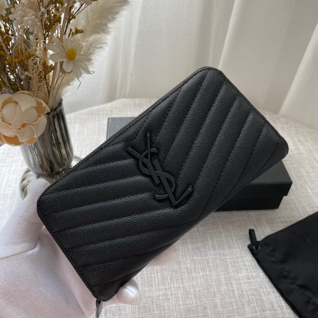 YSL Zippy Wallets 358094