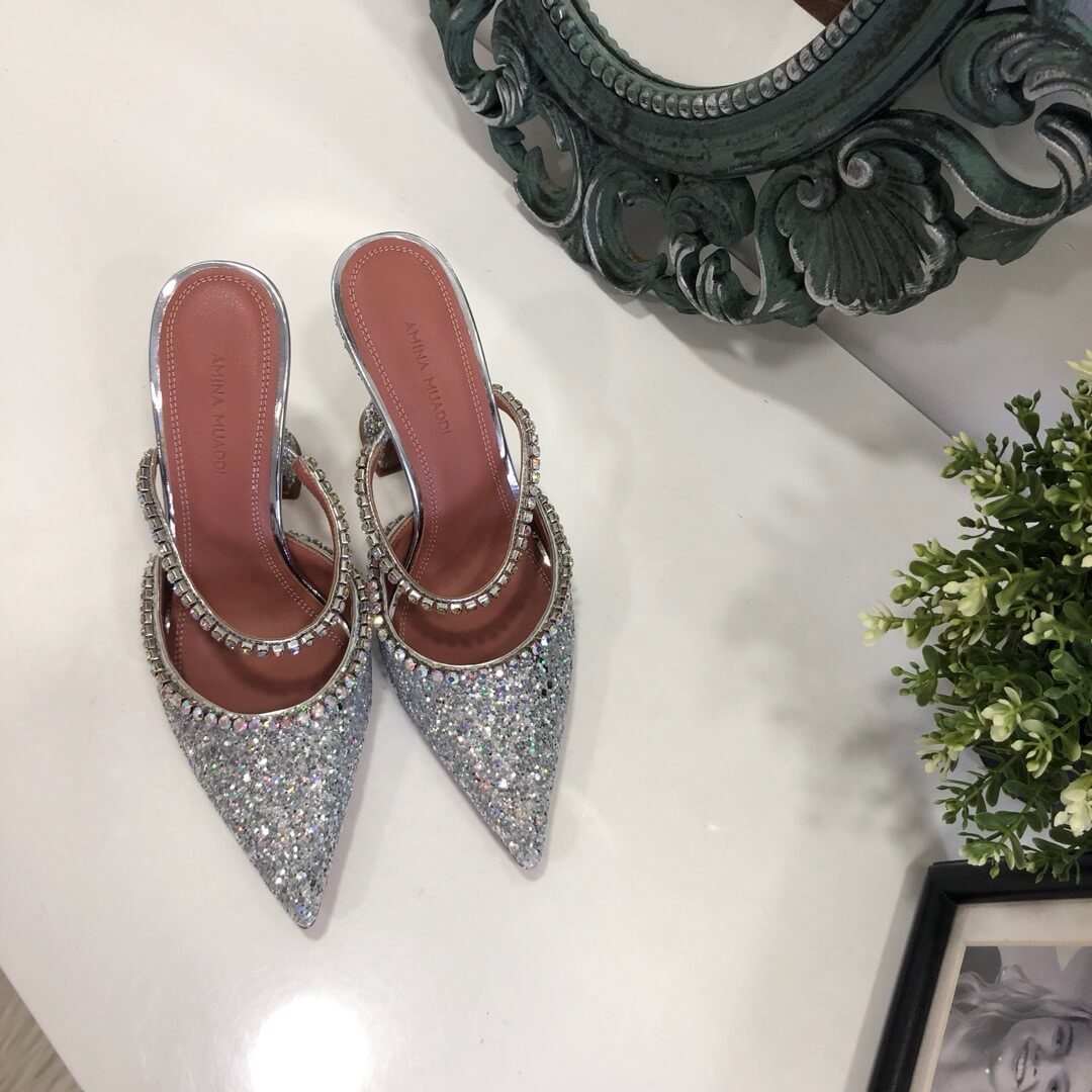Amina Muaddi Heels