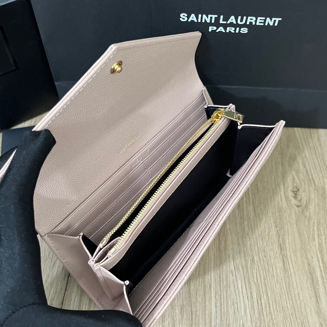 YSL Long Flap Wallet
