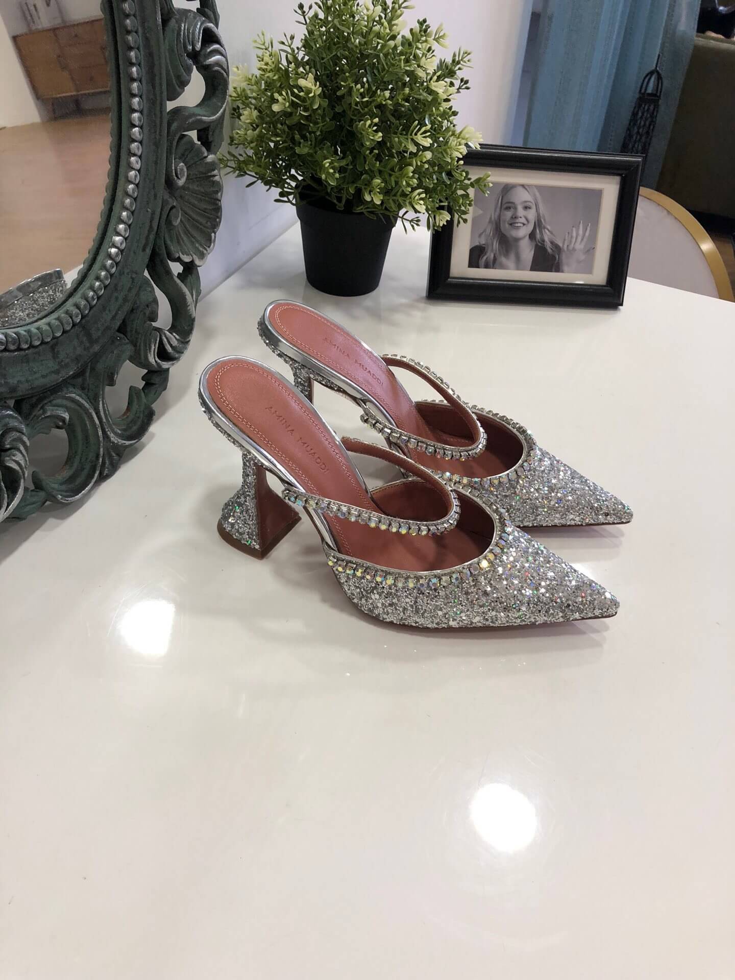 Amina Muaddi Heels
