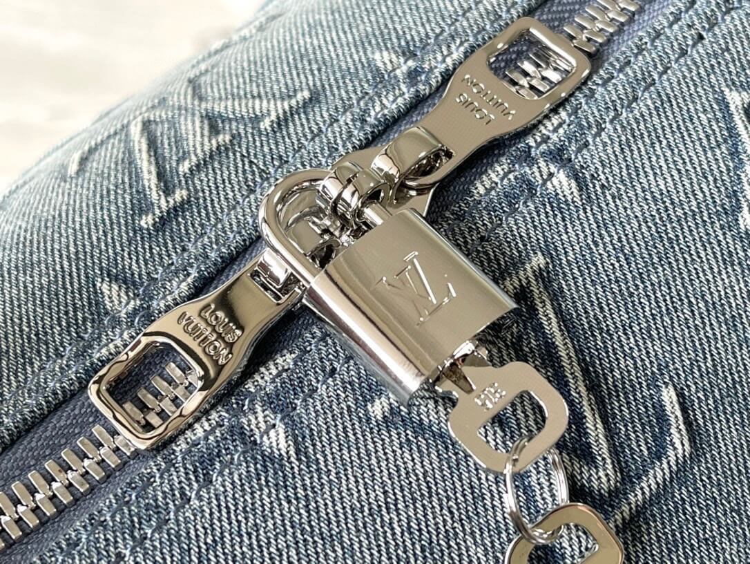 LOUIV Keepall 50 Denim