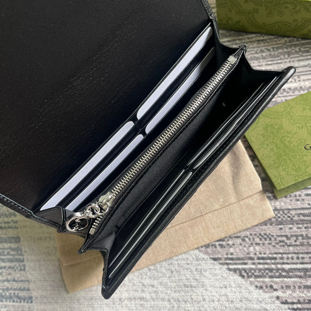 GG Blondie Long Wallet
