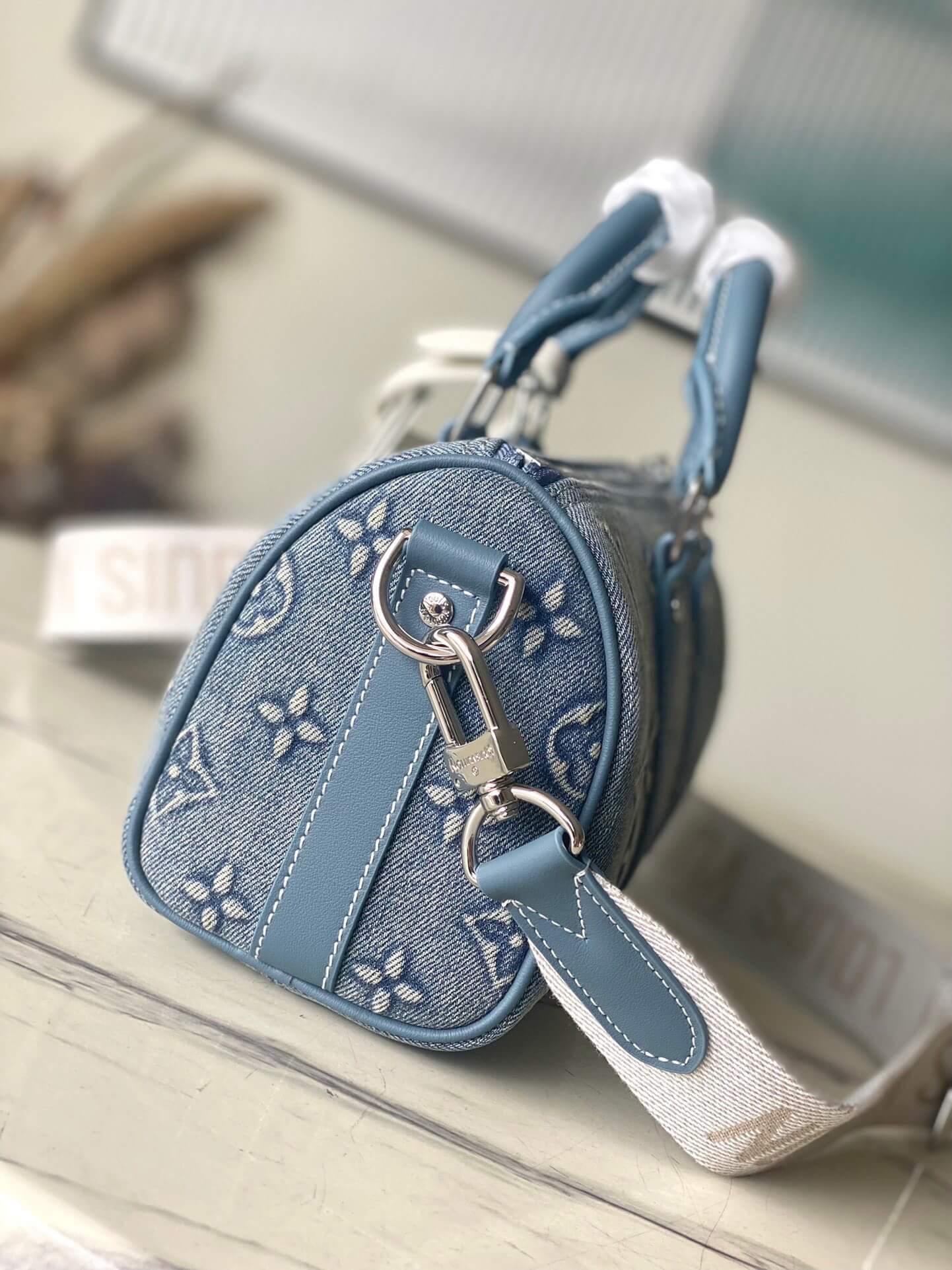 LOUIV Speedy Denim