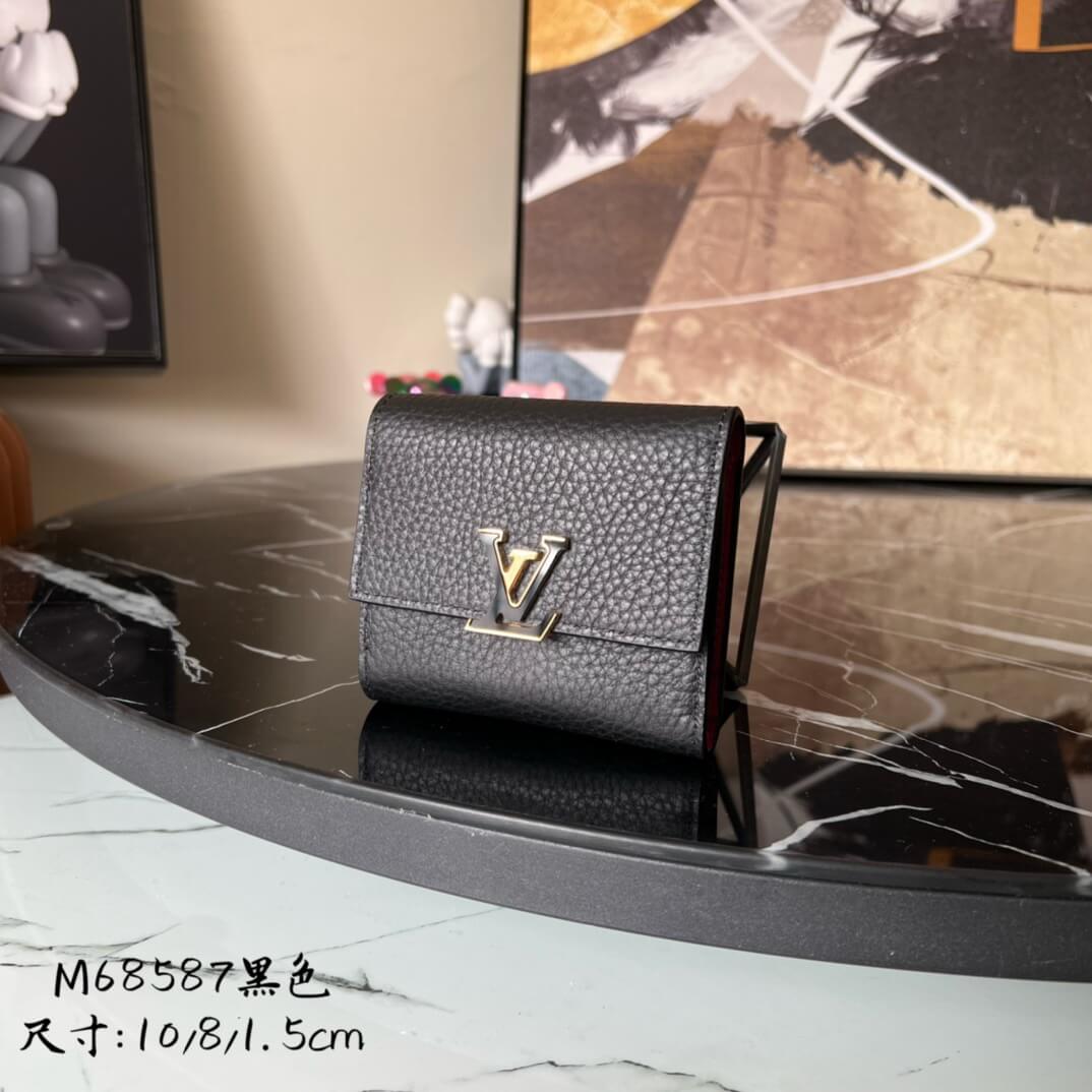 LOUIV Capucines Foldable Wallet XS