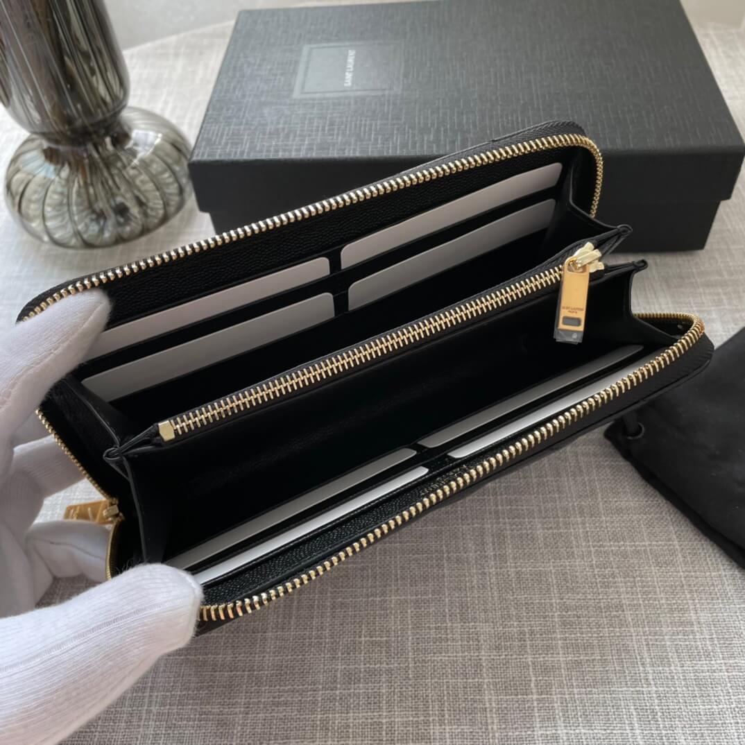 YSL Zippy Wallets 358094