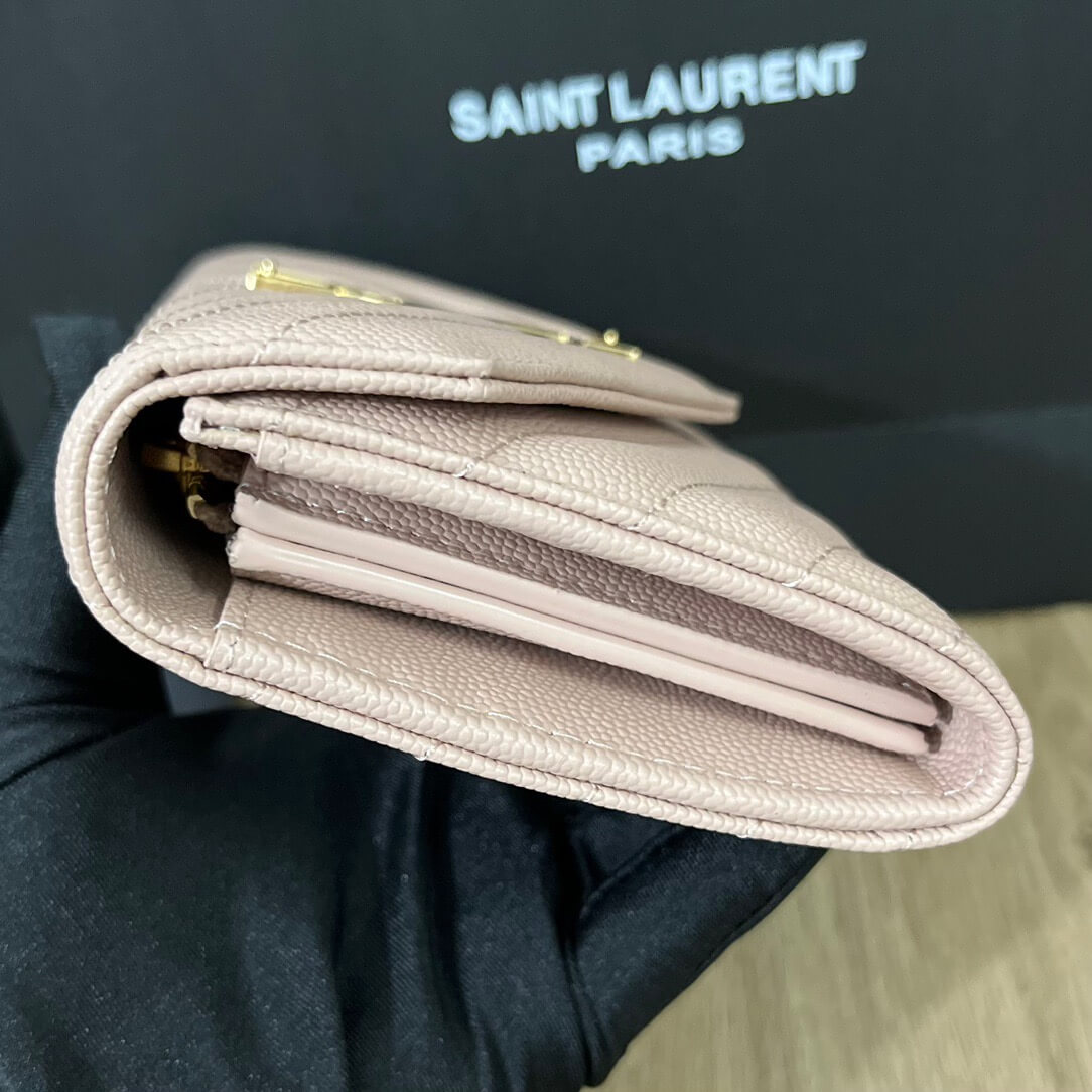 YSL Long Flap Wallet