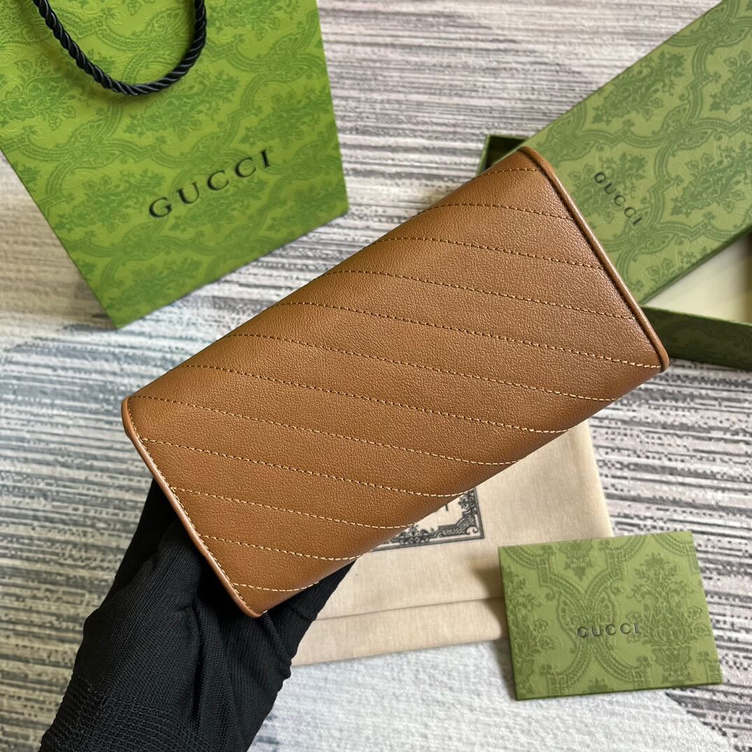 GG Blondie Long Wallet