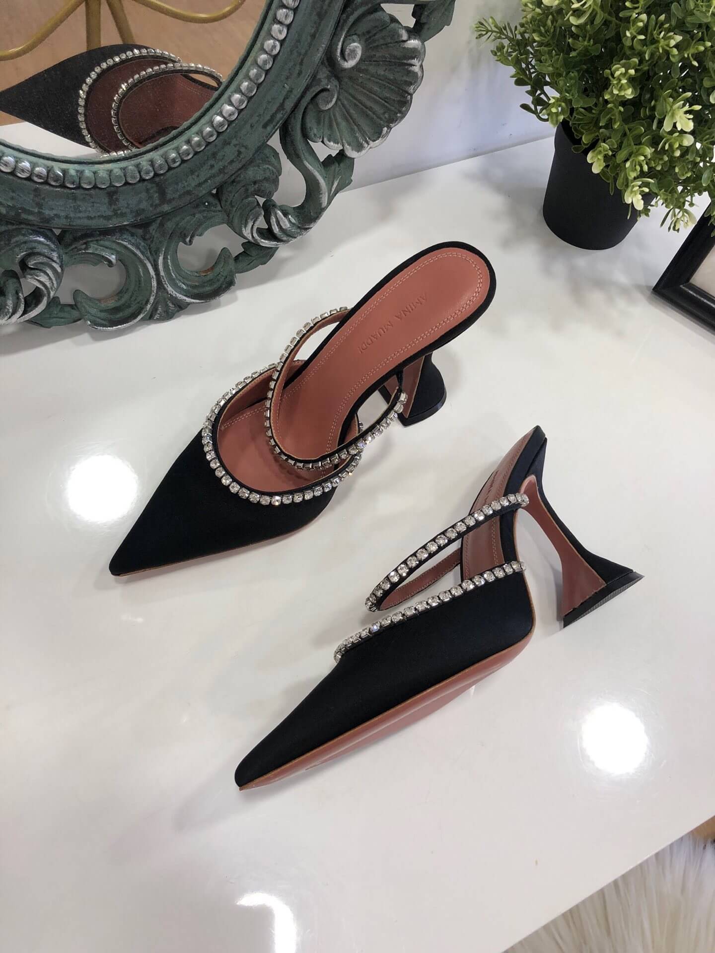 Amina Muaddi Heels