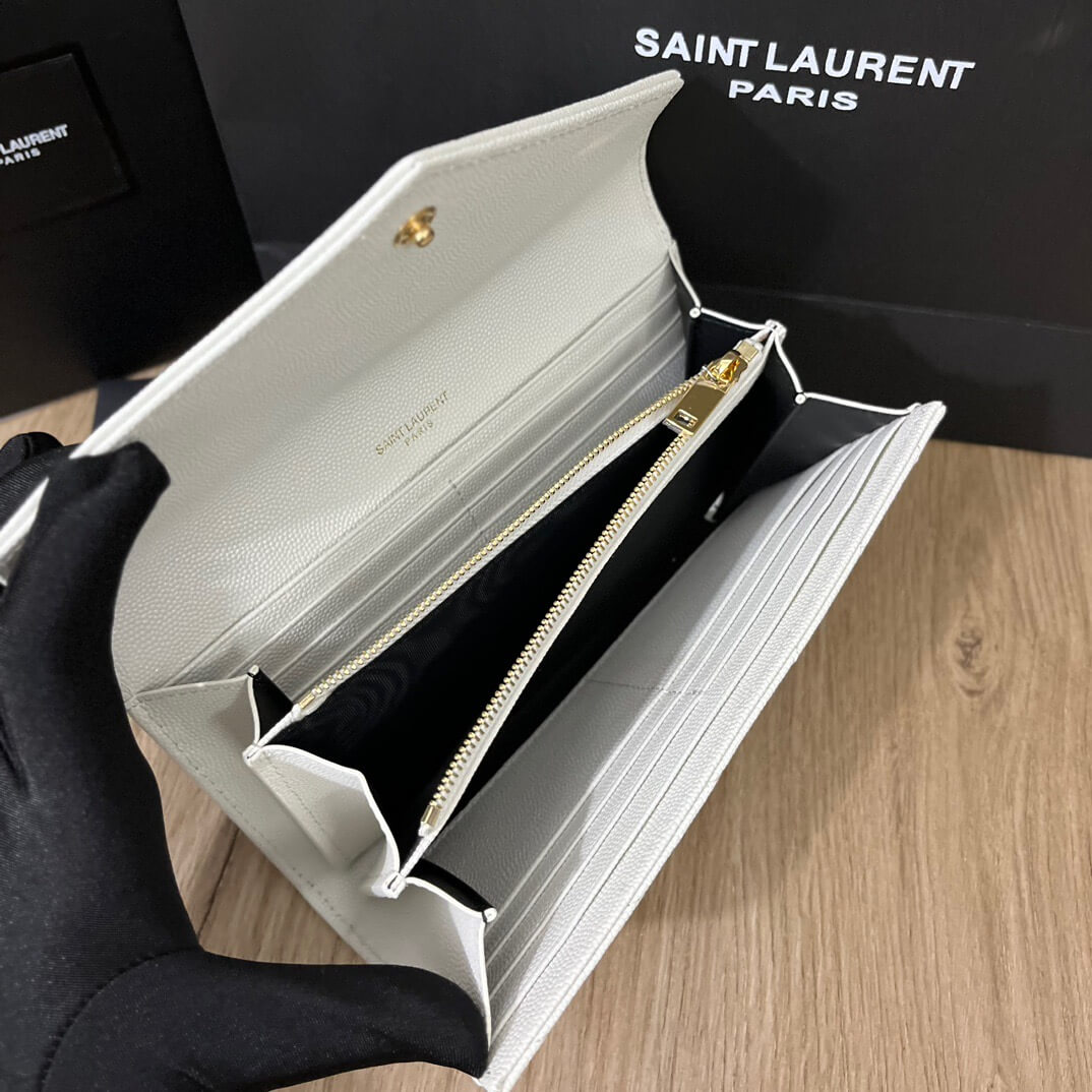 YSL Long Flap Wallet
