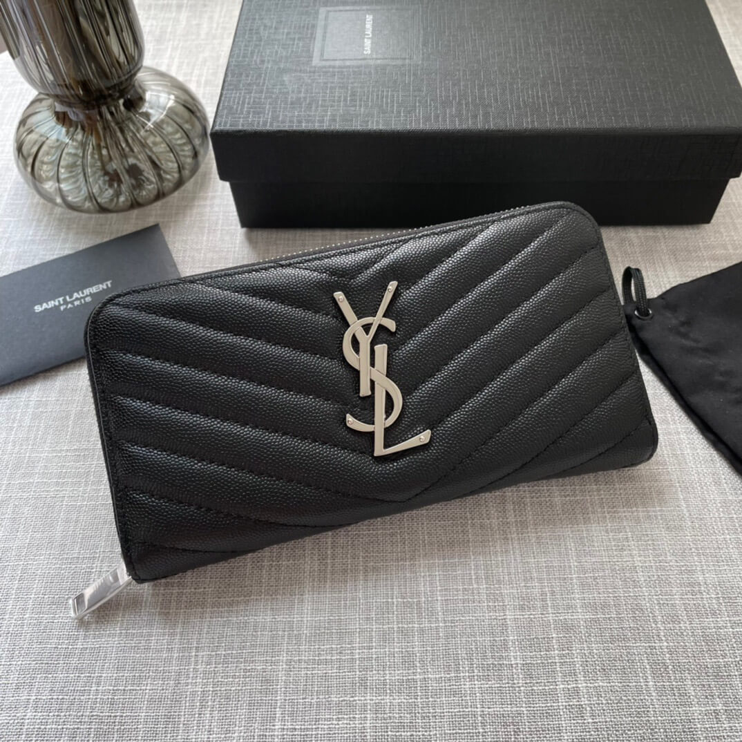 YSL Zippy Wallets 358094