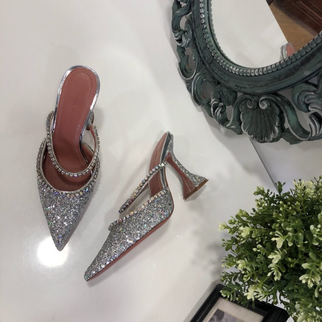 Amina Muaddi Heels