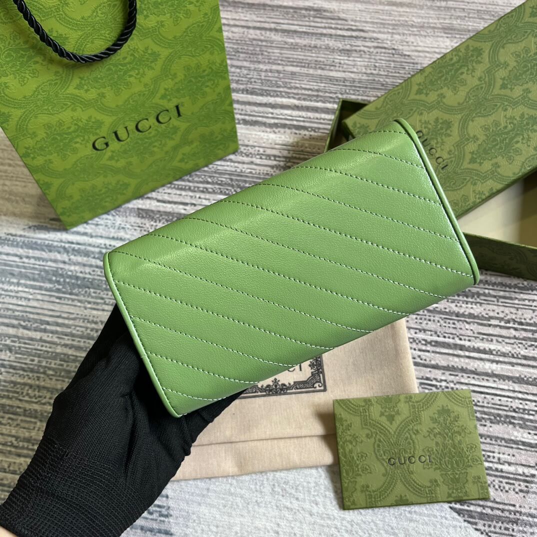 GG Blondie Long Wallet