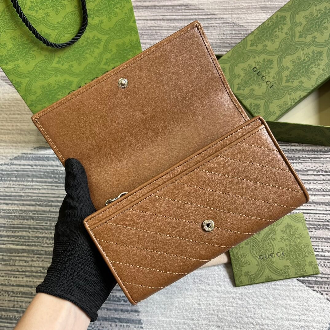 GG Blondie Long Wallet
