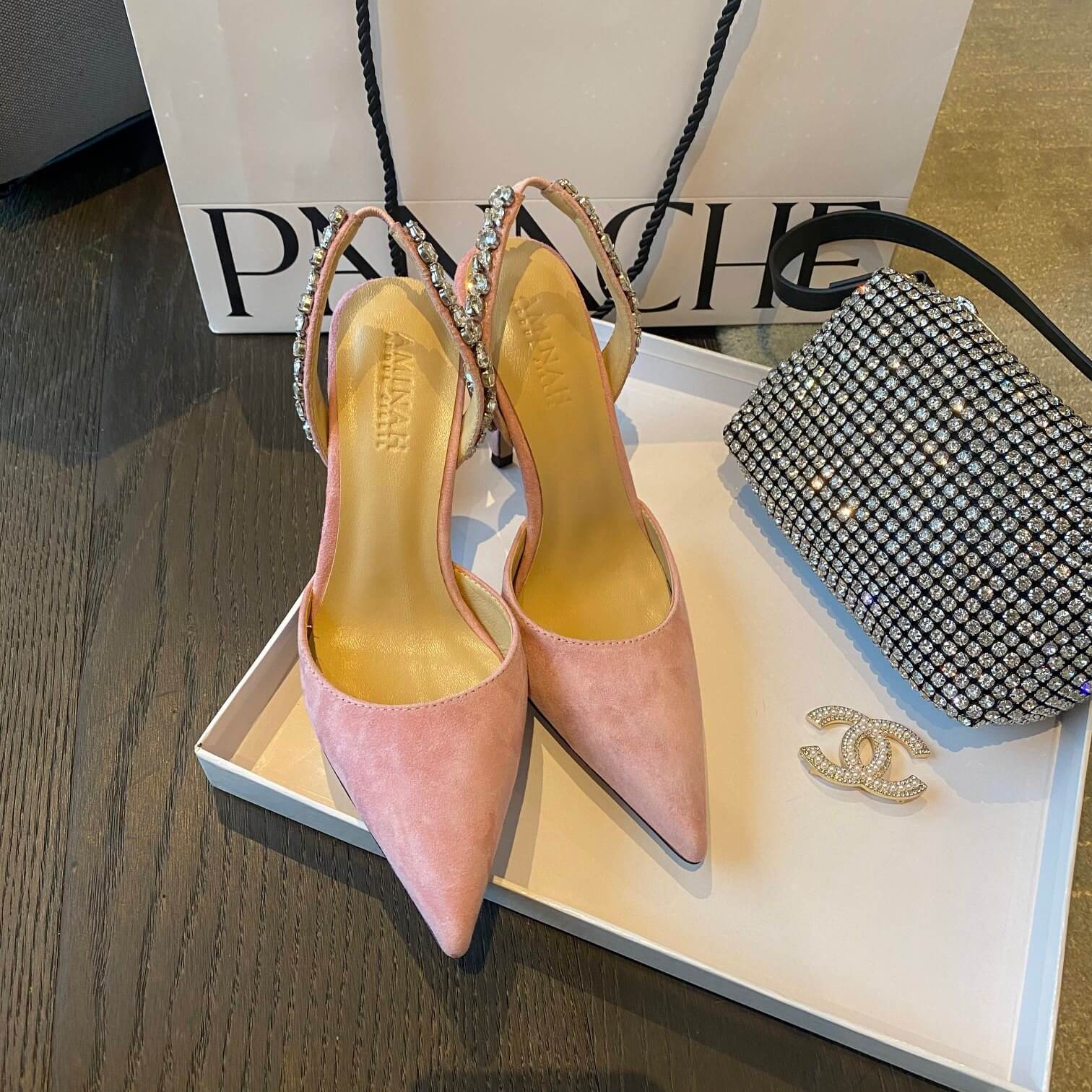 Amina Muaddi Heels