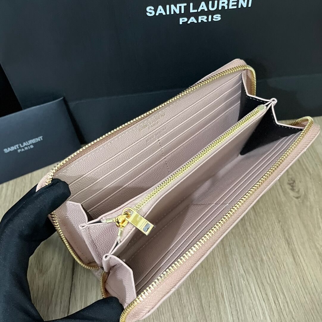 YSL Zippy Wallet